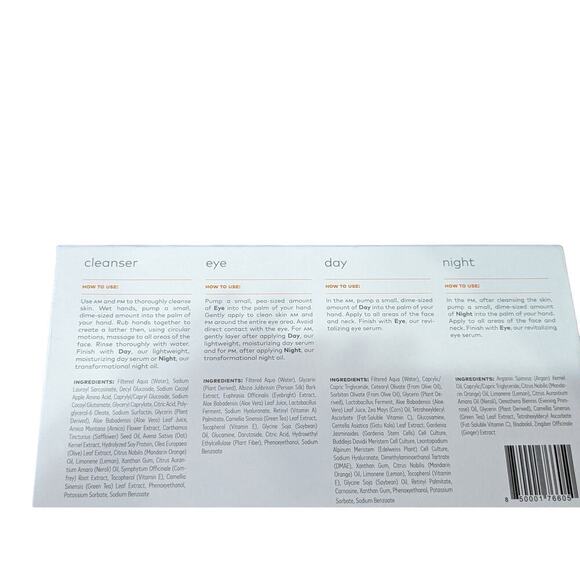 Craig Connors Skincare NWT Travel Box x4 Day, Cleanser, Eye, and night cream .17 - Picture 6 of 6